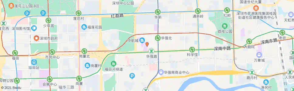 深圳嘉信商场_公交站地图_深圳公交_妙搜公交查询2025