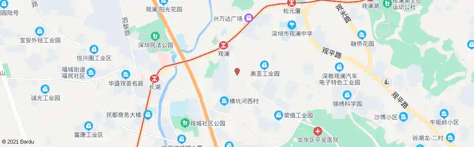 深圳马上头_公交站地图_深圳公交_妙搜公交查询2025
