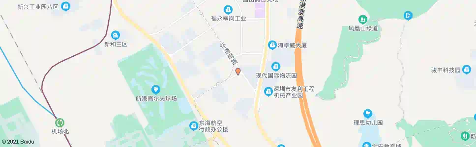 深圳福中工业区_公交站地图_深圳公交_妙搜公交查询2025