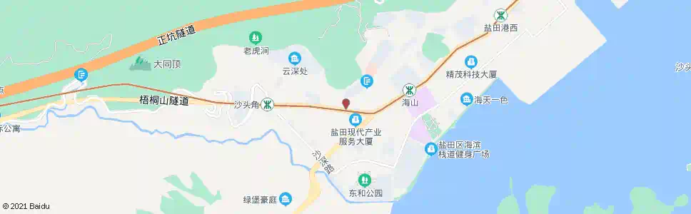 深圳盐田防疫大楼_公交站地图_深圳公交_妙搜公交查询2025