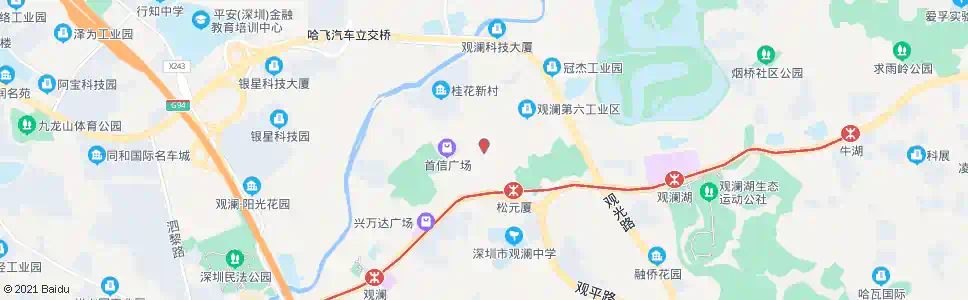 深圳桂新路口_公交站地图_深圳公交_妙搜公交查询2025