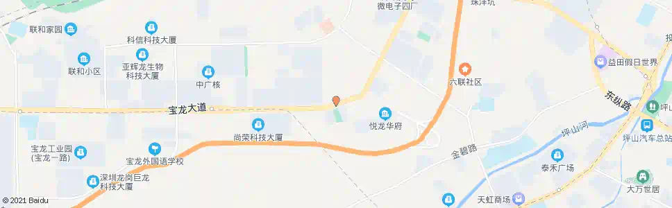 深圳宝龙派出所_公交站地图_深圳公交_妙搜公交查询2025