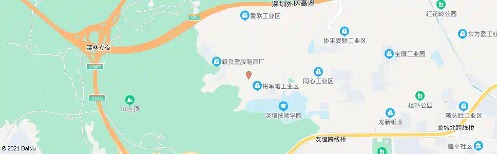 深圳欧帝厂_公交站地图_深圳公交_妙搜公交查询2025