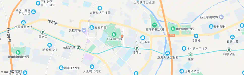 深圳光明社保分局_公交站地图_深圳公交_妙搜公交查询2025