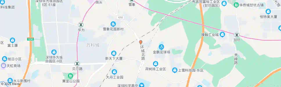 深圳上雪市场_公交站地图_深圳公交_妙搜公交查询2025