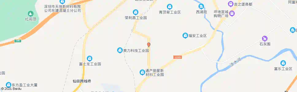 深圳坪西市场_公交站地图_深圳公交_妙搜公交查询2025