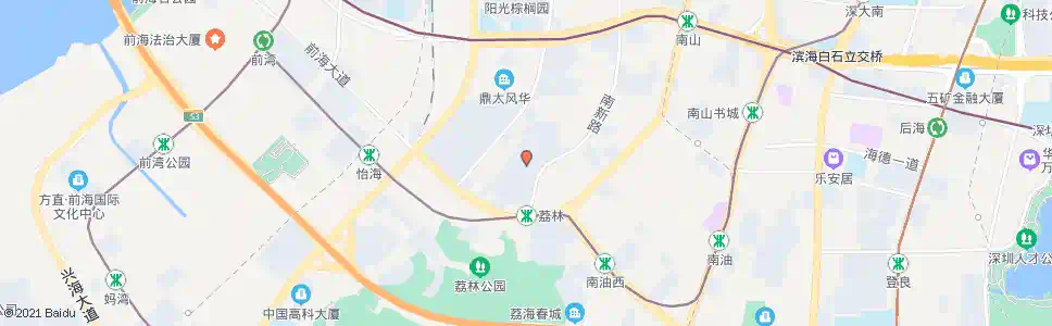 深圳小桂村_公交站地图_深圳公交_妙搜公交查询2025
