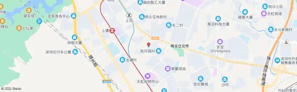 深圳金地上塘道_公交站地图_深圳公交_妙搜公交查询2025