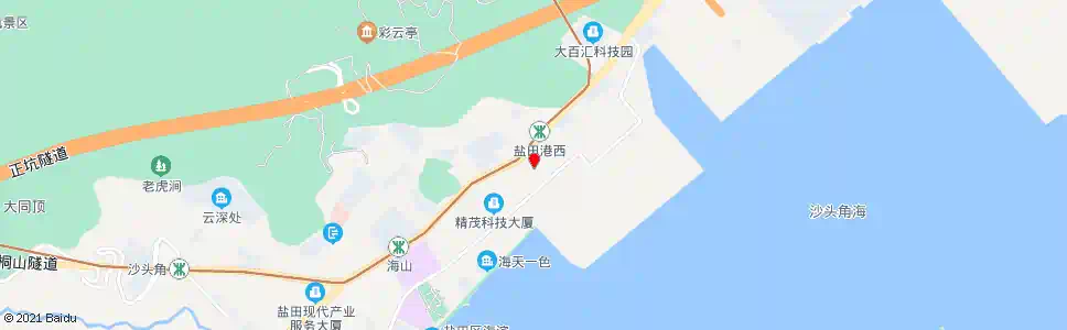 深圳保税区海关_公交站地图_深圳公交_妙搜公交查询2025