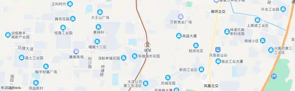 深圳塘尾站_公交站地图_深圳公交_妙搜公交查询2025
