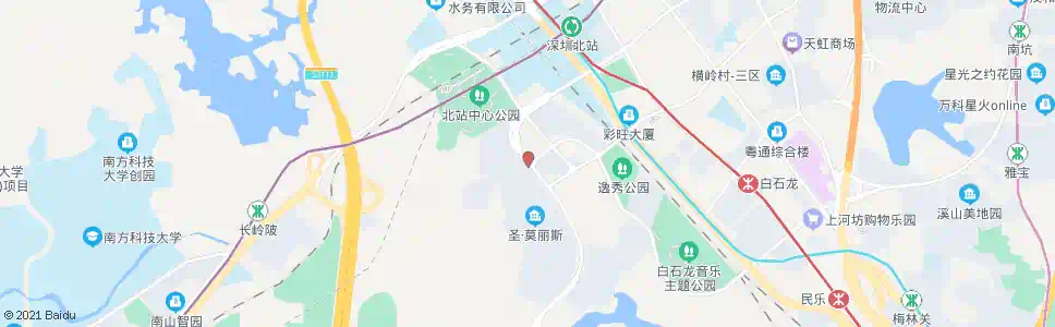 深圳玉龙新村_公交站地图_深圳公交_妙搜公交查询2025