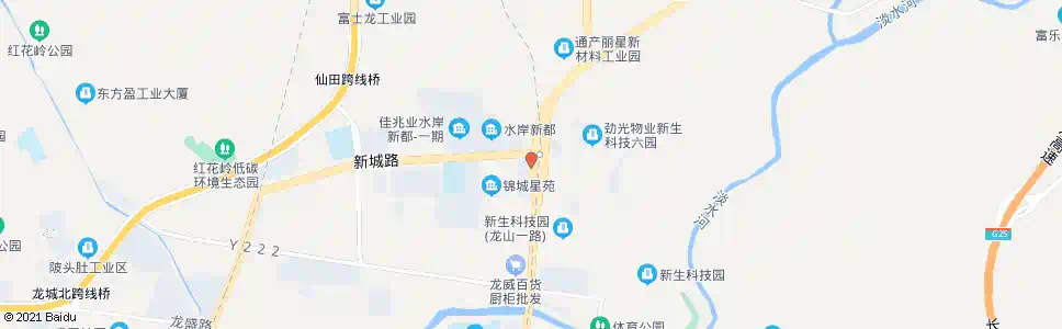 深圳龙岗佳得宝_公交站地图_深圳公交_妙搜公交查询2025