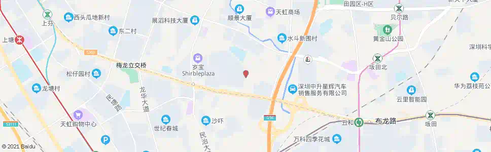 深圳荔苑新村_公交站地图_深圳公交_妙搜公交查询2025