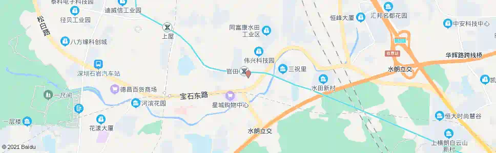 深圳崇基工业区_公交站地图_深圳公交_妙搜公交查询2025