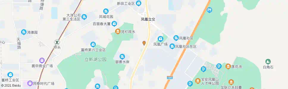深圳福兴油站_公交站地图_深圳公交_妙搜公交查询2025