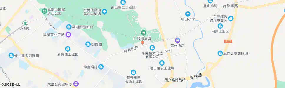 深圳雁田村委_公交站地图_深圳公交_妙搜公交查询2025