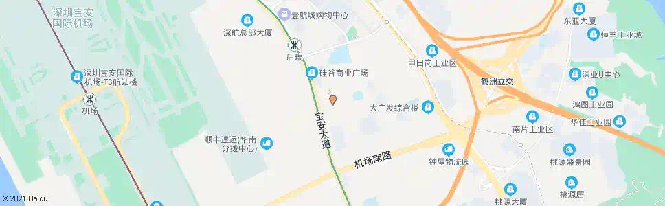 深圳草围村委_公交站地图_深圳公交_妙搜公交查询2025