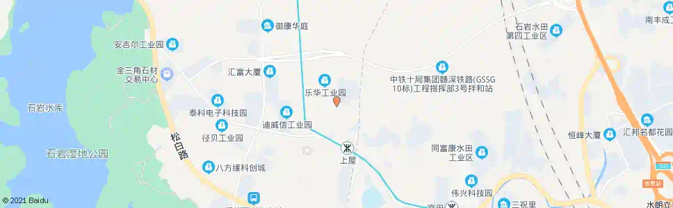 深圳坑尾村路口_公交站地图_深圳公交_妙搜公交查询2025
