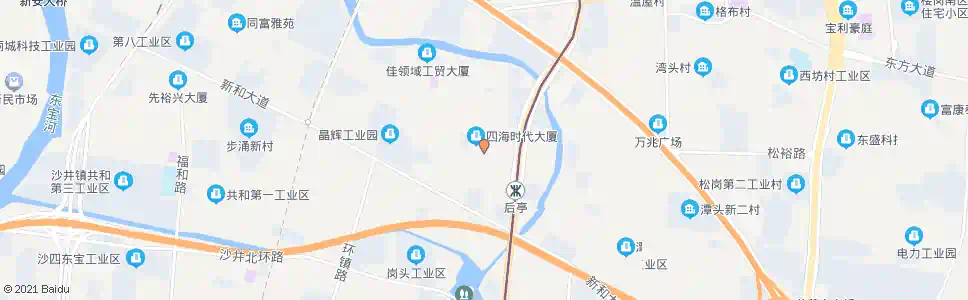 深圳中亭路口_公交站地图_深圳公交_妙搜公交查询2025