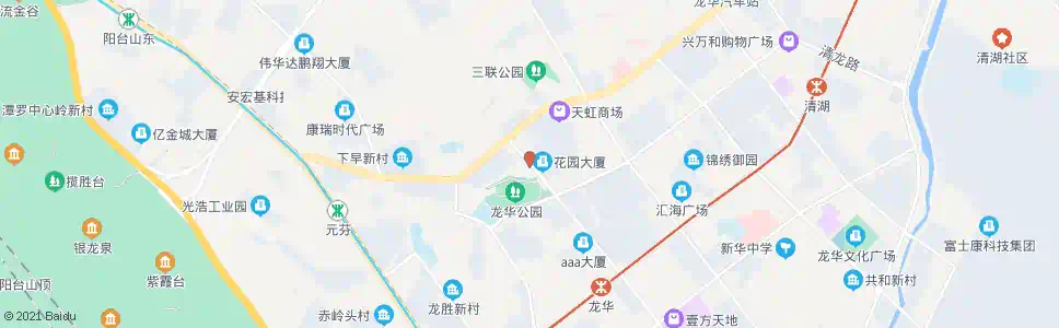 深圳龙华市场_公交站地图_深圳公交_妙搜公交查询2025