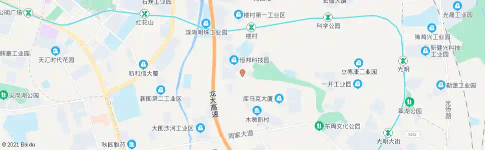 深圳中科数码_公交站地图_深圳公交_妙搜公交查询2025