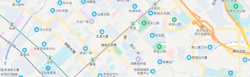 深圳汉宝大厦_公交站地图_深圳公交_妙搜公交查询2025