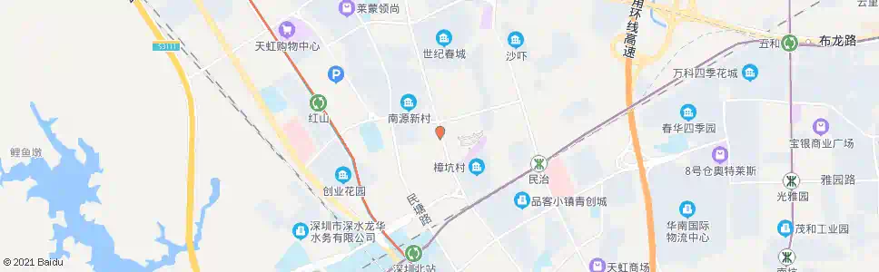 深圳东泉新村_公交站地图_深圳公交_妙搜公交查询2025