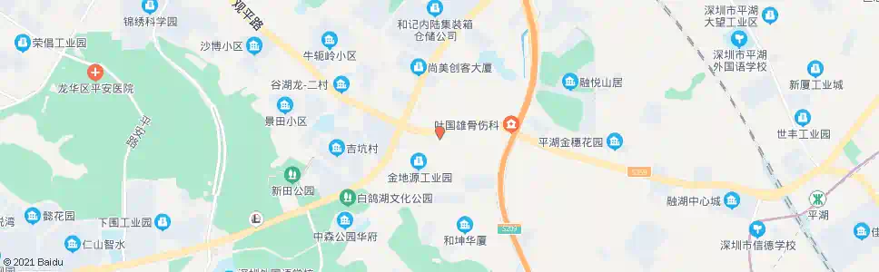 深圳辅城坳老村委_公交站地图_深圳公交_妙搜公交查询2025