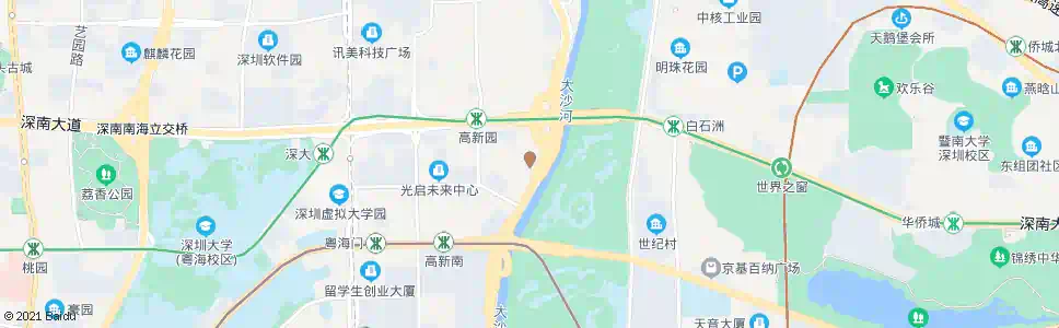 深圳曙光大厦_公交站地图_深圳公交_妙搜公交查询2025