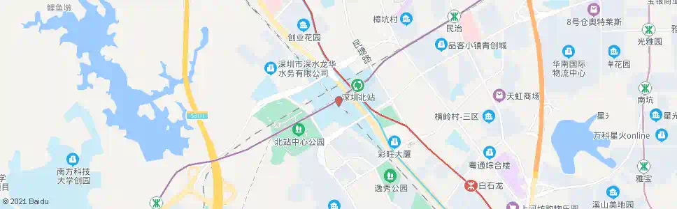 深圳立新北路口_公交站地图_深圳公交_妙搜公交查询2025
