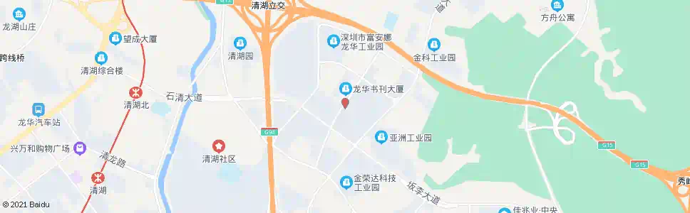 深圳怀德幼儿园_公交站地图_深圳公交_妙搜公交查询2025