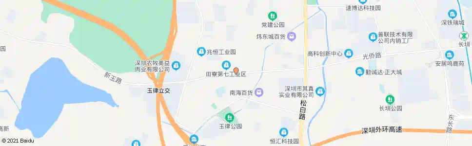 深圳根玉路口_公交站地图_深圳公交_妙搜公交查询2025
