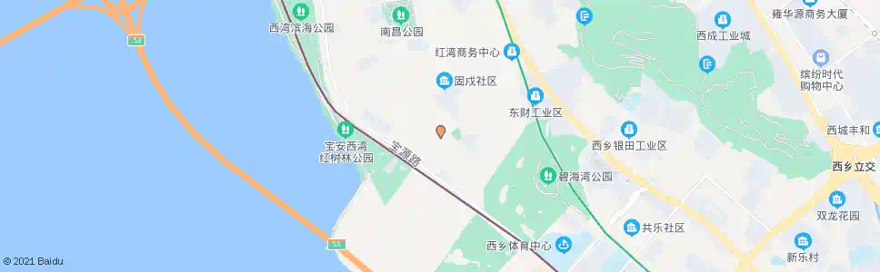 深圳海滨市场_公交站地图_深圳公交_妙搜公交查询2025
