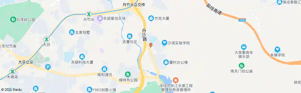 深圳慧园_公交站地图_深圳公交_妙搜公交查询2025