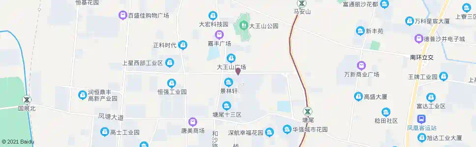 深圳金信化工_公交站地图_深圳公交_妙搜公交查询2025