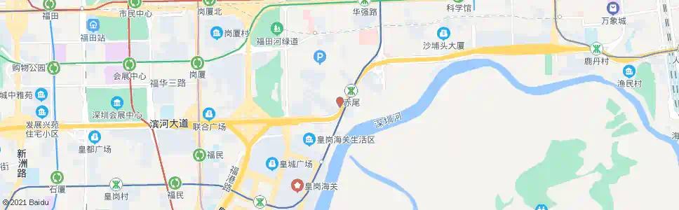 深圳岗边村_公交站地图_深圳公交_妙搜公交查询2025