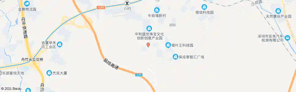 深圳金塘工业区_公交站地图_深圳公交_妙搜公交查询2025