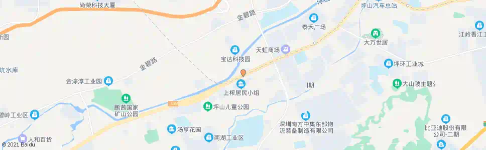 深圳横坪沙湖路口_公交站地图_深圳公交_妙搜公交查询2025