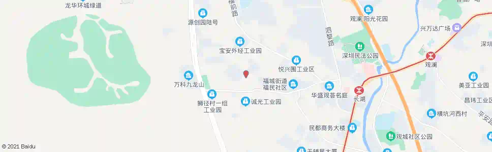 深圳大鹏第二工业区_公交站地图_深圳公交_妙搜公交查询2025