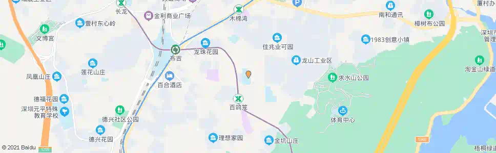 深圳木棉湾小学_公交站地图_深圳公交_妙搜公交查询2025
