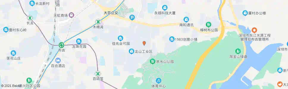 深圳南岭花园总站_公交站地图_深圳公交_妙搜公交查询2025