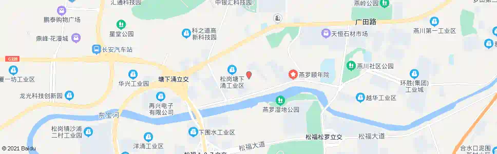 深圳塘下涌广场_公交站地图_深圳公交_妙搜公交查询2025