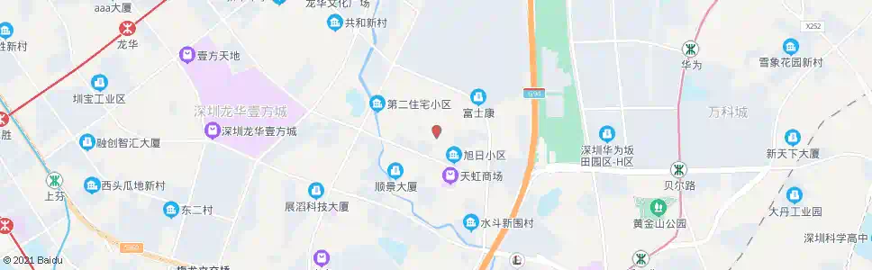 深圳油松工业区_公交站地图_深圳公交_妙搜公交查询2025