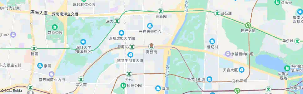深圳金沙路南_公交站地图_深圳公交_妙搜公交查询2025