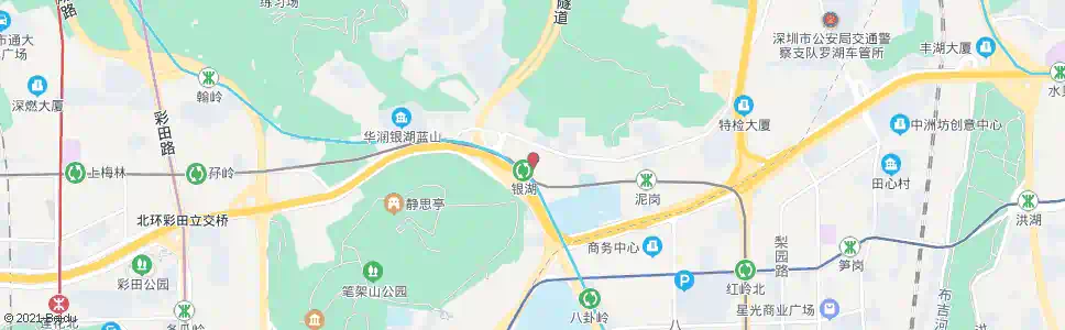 深圳牛湖车队总站停车场_公交站地图_深圳公交_妙搜公交查询2025