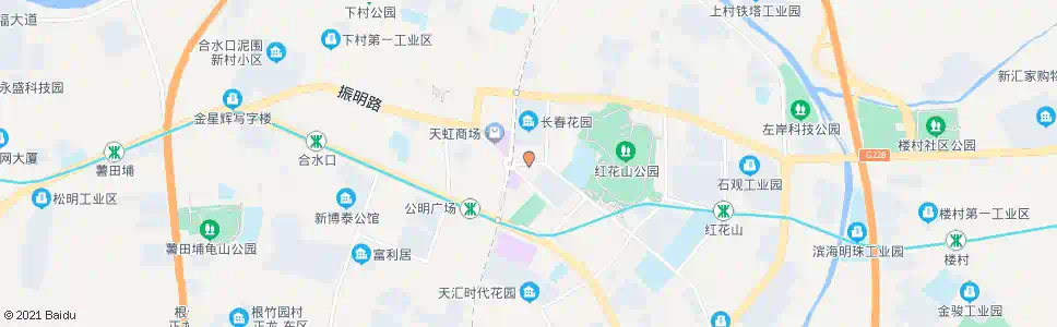 深圳广雅花园_公交站地图_深圳公交_妙搜公交查询2025