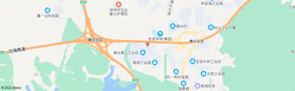 深圳雅信通公司_公交站地图_深圳公交_妙搜公交查询2025