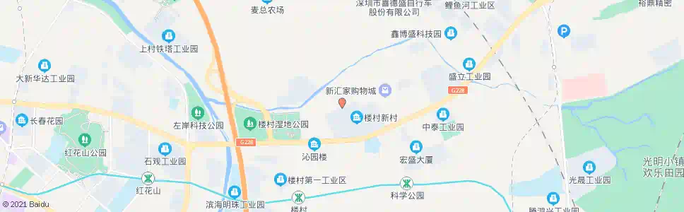 深圳楼村新村_公交站地图_深圳公交_妙搜公交查询2025