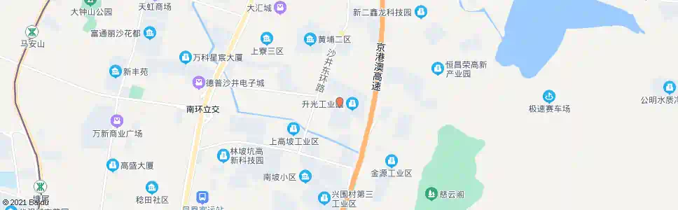 深圳达全工业园_公交站地图_深圳公交_妙搜公交查询2025
