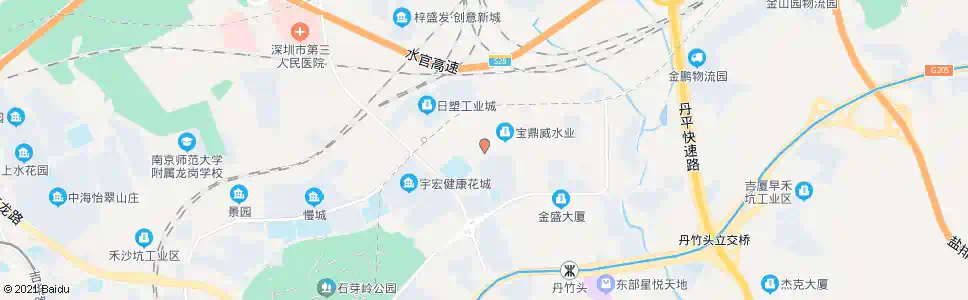 深圳康桥紫郡_公交站地图_深圳公交_妙搜公交查询2025